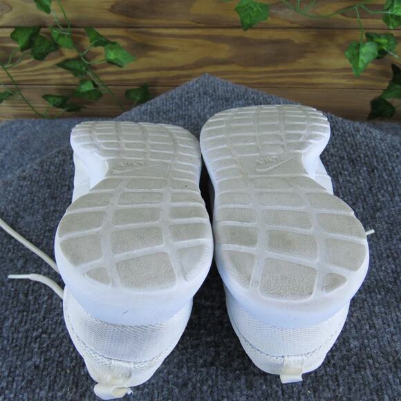 Nike Women's Roshe One Sneaker White Fabric Sz 8.5‎ Medium Used 2025 - Picture 5 of 6